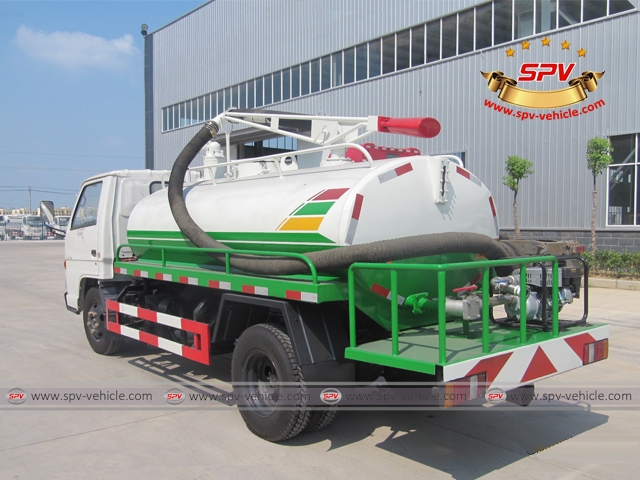 Septic tank vaccum truck JMC